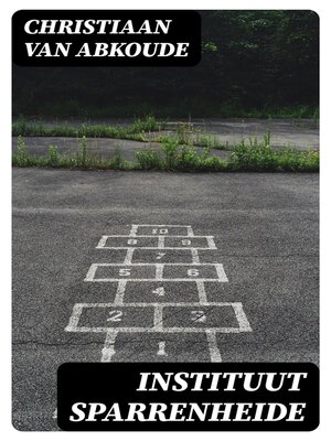 cover image of Instituut Sparrenheide